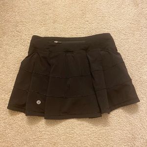 Lululemon Black Skort